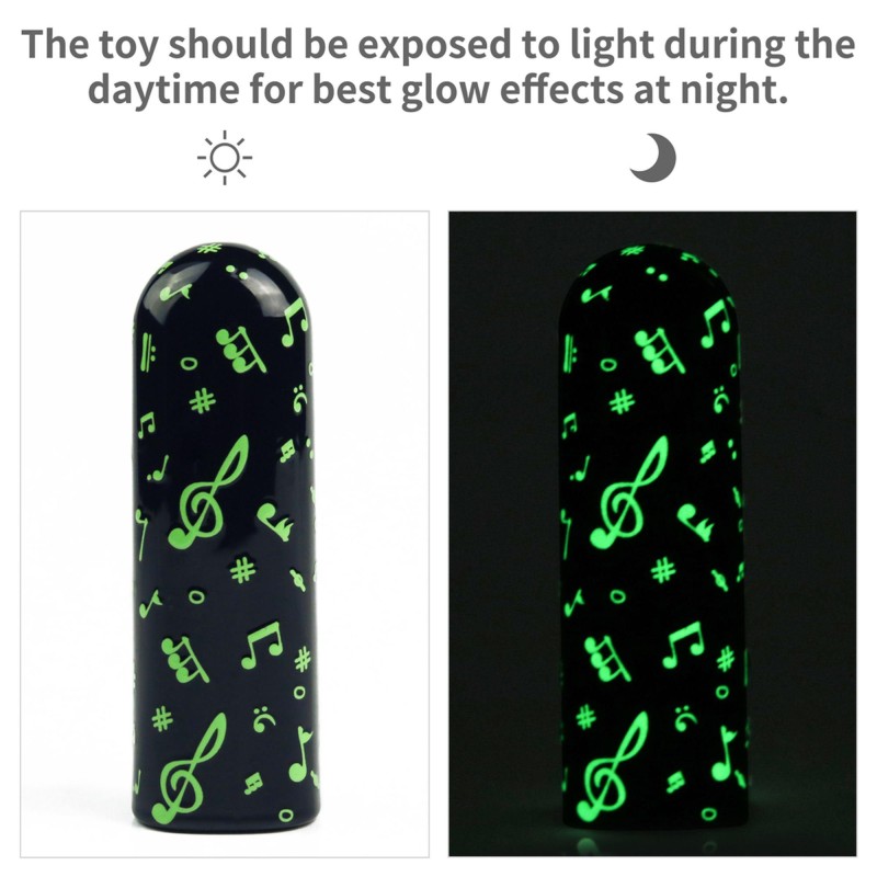 Rechargeable Glow-in-the-dark Music Massager